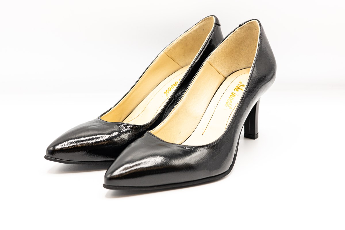 Pantofi femei, piele naturala,NIK M 332NEGRU Femei